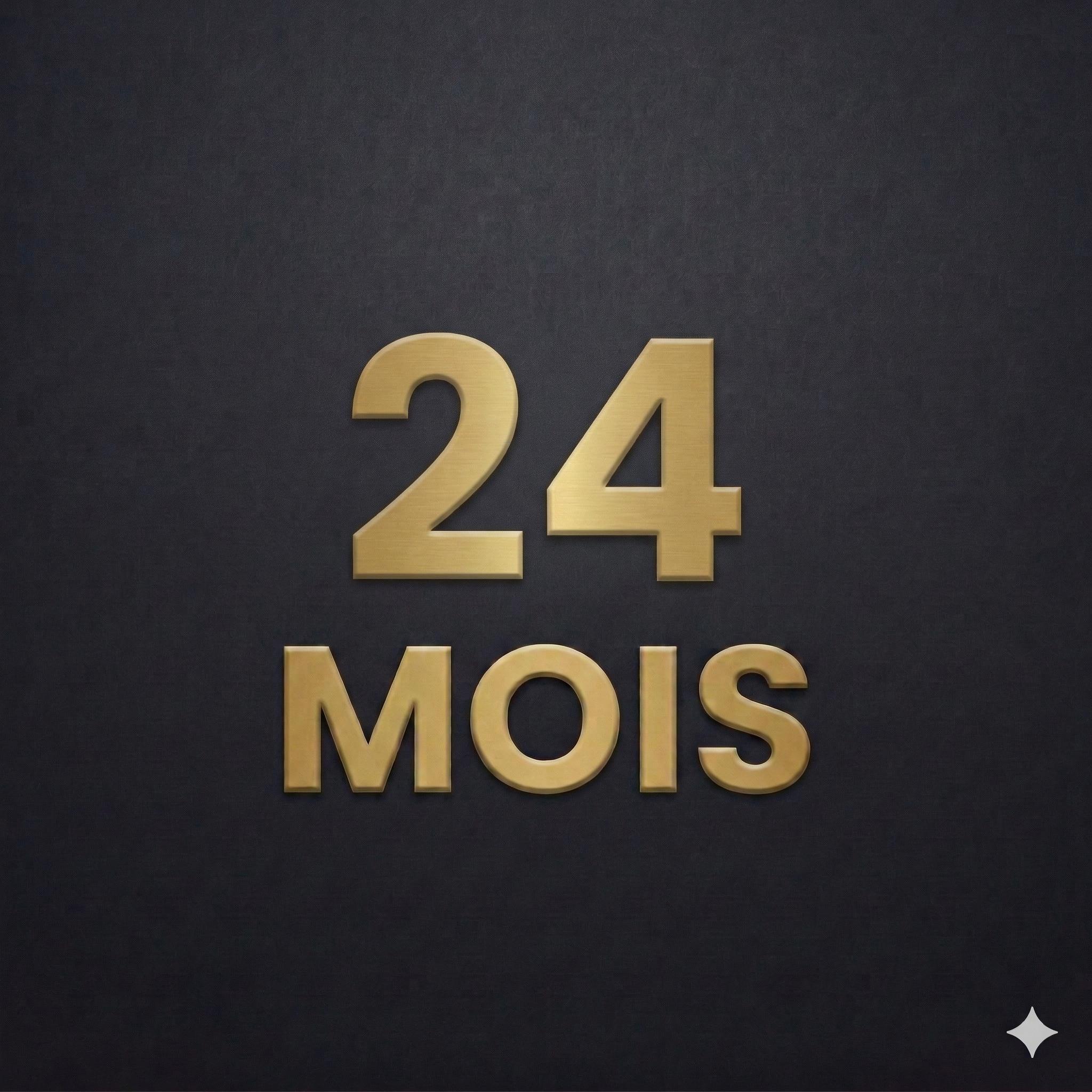 PACK 24 MOIS