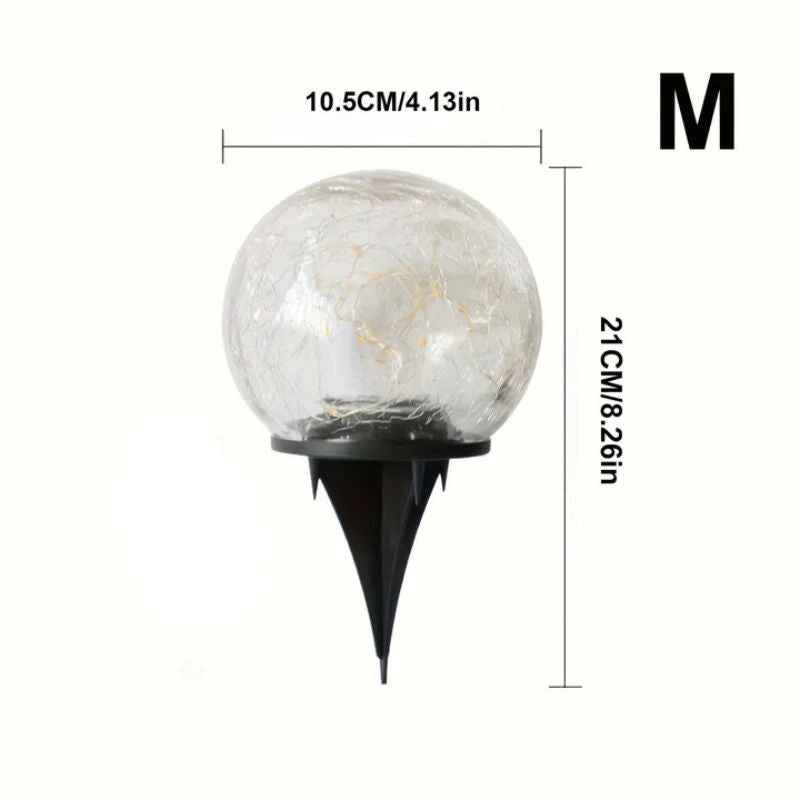 Hausen Solar-Powered Globe Lights