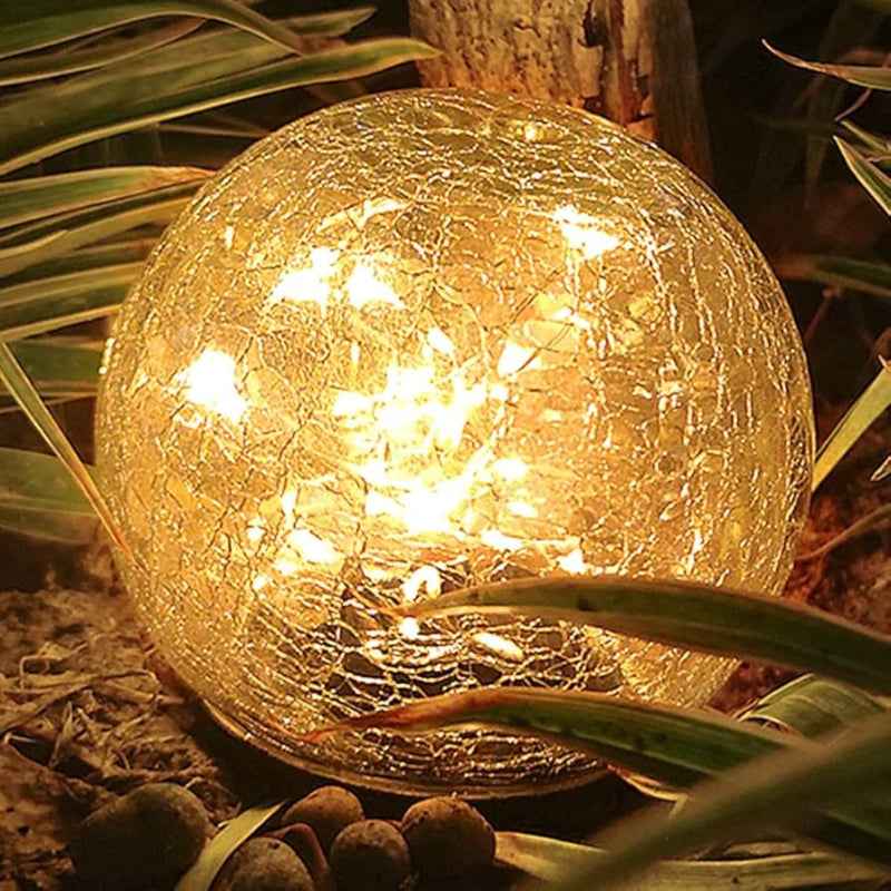 Hausen Solar-Powered Globe Lights