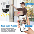 Hausen Binocular Wireless 360° Surveillance Camera
