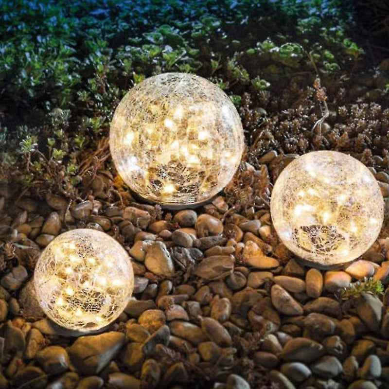 Hausen Solar-Powered Globe Lights