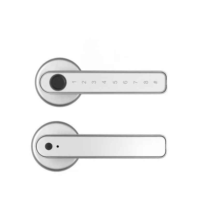 Hausen Bluetooth Fingerprint Smart Door Lock Handle with App Control