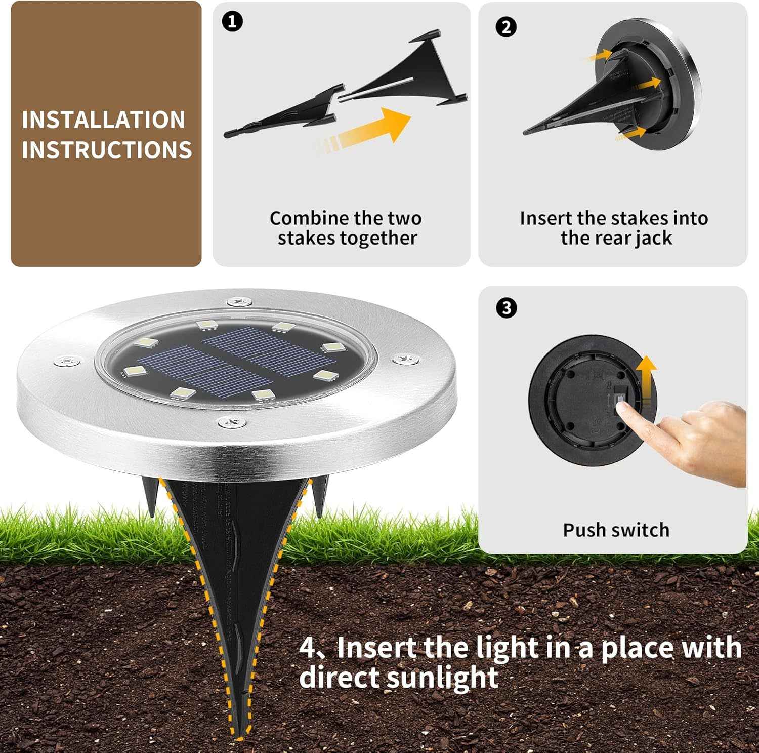 Hausen Solar Floor Lamp