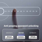 Hausen Bluetooth Fingerprint Smart Door Lock Handle with App Control