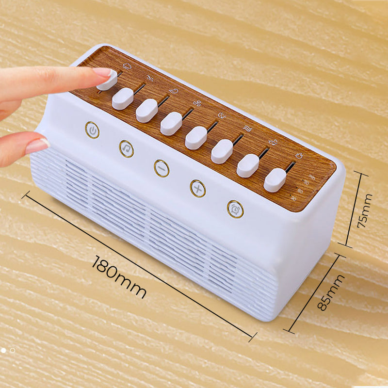 Hausen White Noise Therapy Device - Portable Sleep Sound Machine for Better Sleep
